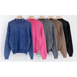 Фотография Свитер женский MA8072 mix р.46-50 "Annet" недорого оптом от прямого поставщика