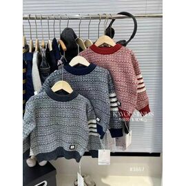 Фотография Свитер детский на мальчика 3667 navy р.110-150 "Meloria" недорого оптом от прямого поставщика