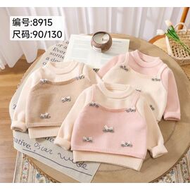 Светер Дитячий на дівчинку 8915 beige-brown р.90-130 "Meloria" недорого оптом від прямого постачальника