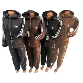 Костюм спортивний жіночий E757 brown р.44-50 "Essa" недорого оптом від прямого постачальника