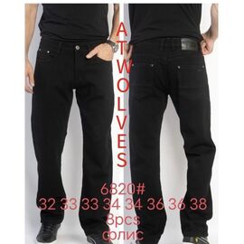 Фотография Джинсы мужские 6820 black р.32-38 "LILY" недорого оптом от прямого поставщика
