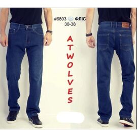 Фотография Джинсы мужские 6803 blue р.30-38 "LILY" недорого оптом от прямого поставщика