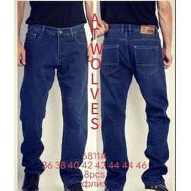 Фотография Джинсы мужские 6811 blue р.36-46 "LILY" недорого оптом от прямого поставщика