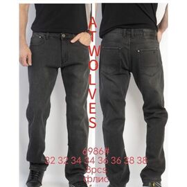 Фотография Джинсы мужские 6986 black р.32-38 "LILY" недорого оптом от прямого поставщика