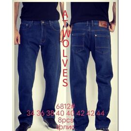 Фотография Джинсы мужские 6812 blue р.34-44 "LILY" недорого оптом от прямого поставщика