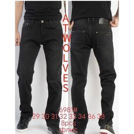 Фотография Джинсы мужские 6981 black р.29-38 "LILY" недорого оптом от прямого поставщика