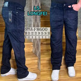 Штани чоловічі F8600 black р.30-38 "LILY" недорого оптом від прямого постачальника