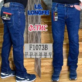 Фотография Джинсы мужские F1073B blue р.32-40 "LILY" недорого оптом от прямого поставщика