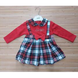 Сукня дитяча утеплена на дівчинку M703 red р.0.9-2 "Major" недорого оптом від прямого постачальника