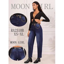 Джинси жіночі RA2310B blue р.XS-XL "Miss Kurry" недорого оптом від прямого постачальника