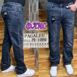 Фотография Джинсы мужские PB1489 blue р.30-40 "Pagalee" недорого оптом от прямого поставщика