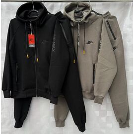 Костюм спортивний чоловічий S1856 black р.48-58 "Shon" недорого оптом від прямого постачальника