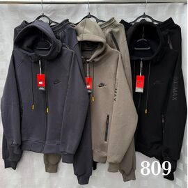 Фотография Костюм спортивный мужской S1879 black р.48-58 "Shon" недорого оптом от прямого поставщика