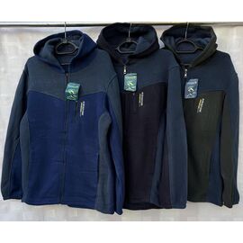 Кофта спортивна чоловіча S1847 navy-blue р.2XL-6XL "Shon" недорого оптом від прямого постачальника