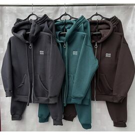 Костюм спортивний жіночий S1867 grey р.52-58 "Shon" недорого оптом від прямого постачальника