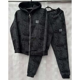 Костюм спортивний чоловічий S1870 black р.52-58 "Shon" недорого оптом від прямого постачальника