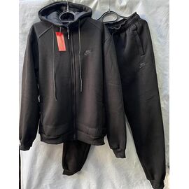 Костюм спортивний чоловічий S716 black р.48-56 "Shoptime" недорого оптом від прямого постачальника