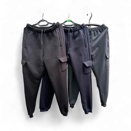 Штани спортивні чоловічі утеплені S725 navy р.46-54 "Shoptime" недорого оптом від прямого постачальника