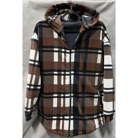 Кофта жіноча тепла S728 brown р.52-58 "Shoptime" недорого оптом від прямого постачальника