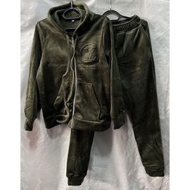 Костюм спортивний жіночий S700 khaki р.52-58 "Shoptime" недорого оптом від прямого постачальника