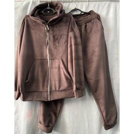 Костюм спортивний жіночий S704 brown р.52-58 "Shoptime" недорого оптом від прямого постачальника