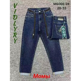 Джинси жіночі 6066-2 blue р.28-33 "Vidlyry" недорого оптом від прямого постачальника