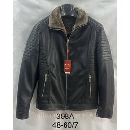 Фотография Дубленка мужская кожзам на меху размеры 48-60 "R-RLX" недорого от прямого поставщика