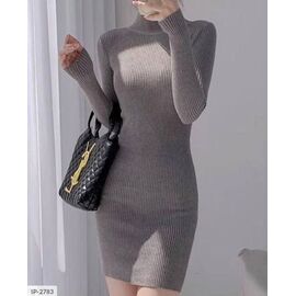 Фотография Платье турецкий рубчик р.42-44;44-46 (4цв) "BEST FASHION" купить недорого от прямого поставщика