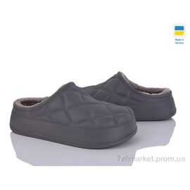 Фотография Сабо женские Весна/осень Крок Сабо 111 сірий (6 пар р.36-41) "Vladimir" недорого оптом от прямого поставщика