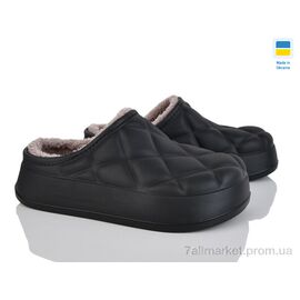 Фотография Сабо женские зима Крок Сабо 111 чорний (6 пар р.36-41) "Vladimir" недорого оптом от прямого поставщика