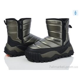 Дутики дитячі утеплені Зима MC1310-3 (8 пар р.32-39) "Ok Shoes" недорого оптом від прямого постачальника