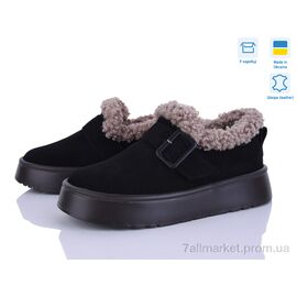 Фотография Туфли женские стильные зима EVA38 ч.з. (6 пар р.36-41) "Stella" недорого оптом от прямого поставщика