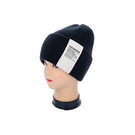 Шапка зимова жіноча Кашемір 002-5 black р.56-60 "Angelica" недорого оптом від прямого постачальника