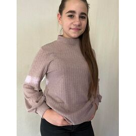 Светер Дитячий на дівчинку M236 beige р.140-158 "Moda school" недорого оптом від прямого постачальника