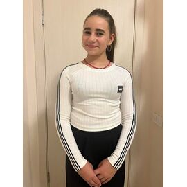 Фотография Свитер детский на девочку M248 white р.152-164 "Moda school" недорого оптом от прямого поставщика