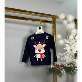 Светер Дитячий унісекс 3218 navy р.98-122 "Delfinka" недорого оптом від прямого постачальника