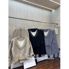 Костюм дитячий на дівчинку 5507 grey р.116-140 "Delfinka" недорого оптом від прямого постачальника