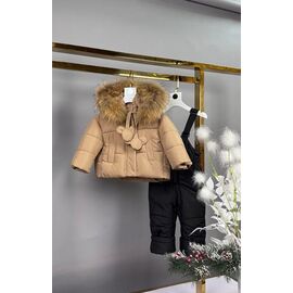 Фотография Костюм детский на девочку 9608 beige р.68-92 "Delfinka" недорого оптом от прямого поставщика