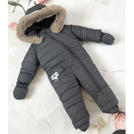 Комбінезон дитячий на хлопчика 8462 d.grey р.68 "Moda school" недорого оптом від прямого постачальника