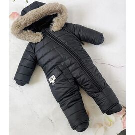 Комбінезон дитячий на хлопчика 8462 black р.68 "Moda school" недорого оптом від прямого постачальника