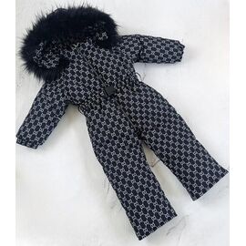 Комбінезон дитячий на дівчинку 8465 black р.86-98 "Moda school" недорого оптом від прямого постачальника