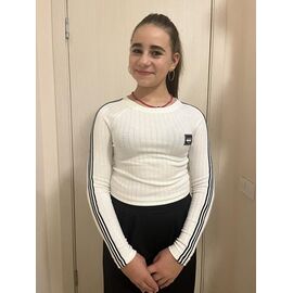 Светер Дитячий на дівчинку M324 white р.152-164 "Moda school" недорого оптом від прямого постачальника