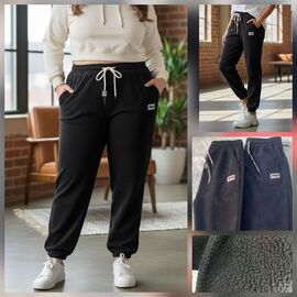 Фотография Штаны спортивные женские тёплые 2782 mix р.44-56 "Hoan" недорого оптом от прямого поставщика