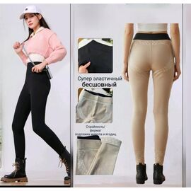 Фотография Лосины женские тёплые 3038 black р.L-XL "Hoan" недорого оптом от прямого поставщика