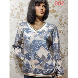 Фотография Свитер женский 002 blue р.52-62 "LIDA" недорого оптом от прямого поставщика