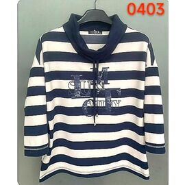 Фотография Свитер женский 0403 navy-white р.52-62 "LIDA" недорого оптом от прямого поставщика