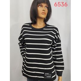 Фотография Свитер женский 6536 black р.52-62 "LIDA" недорого оптом от прямого поставщика
