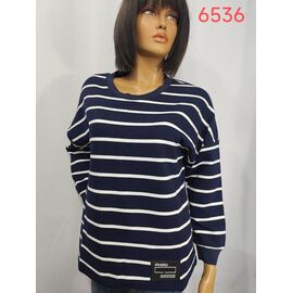 Фотография Свитер женский 6536 navy р.52-62 "LIDA" недорого оптом от прямого поставщика