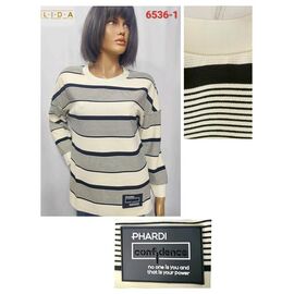 Фотография Свитер женский 6536-1 beige р.50-60 "LIDA" недорого оптом от прямого поставщика