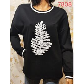 Фотография Свитер женский 7808 black р.52-62 "LIDA" недорого оптом от прямого поставщика